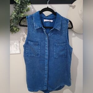 Billy T Women's Sleeveless Shirt Size L